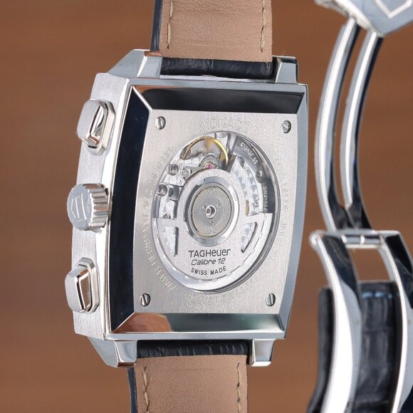 Tag Heuer Monaco ’Steve McQueen’ Caliber 12 Edition, Blue Dial - Stainless Steel - Picture 6 of 11